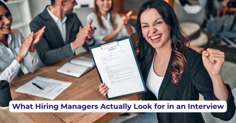 What Hiring Managers Actually Look for in an Interview
